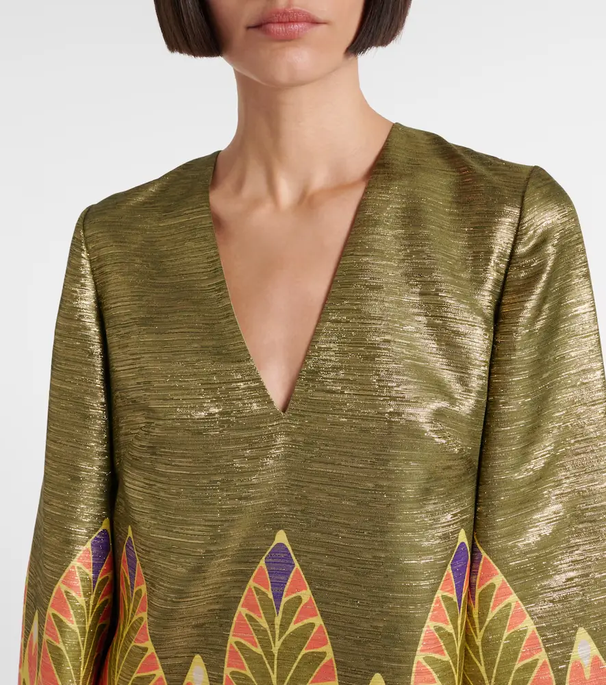 Valentino Garavani Escape printed silk-blend minidress | Thumbnail 6
