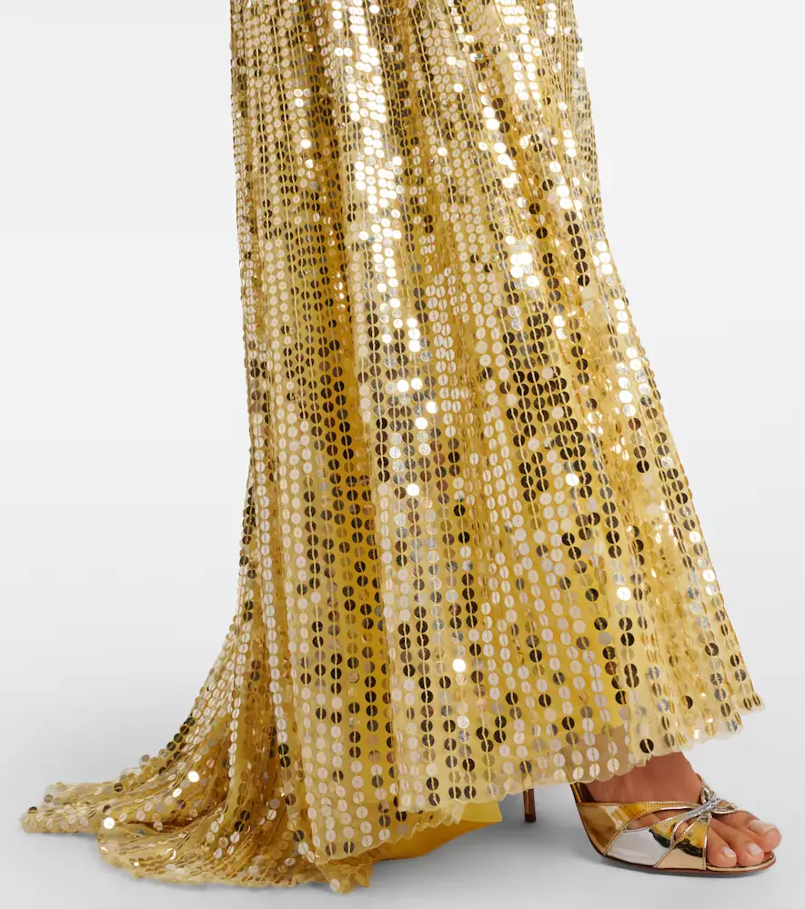 Jenny Packham Sarai sequined corset gown | Thumbnail 3