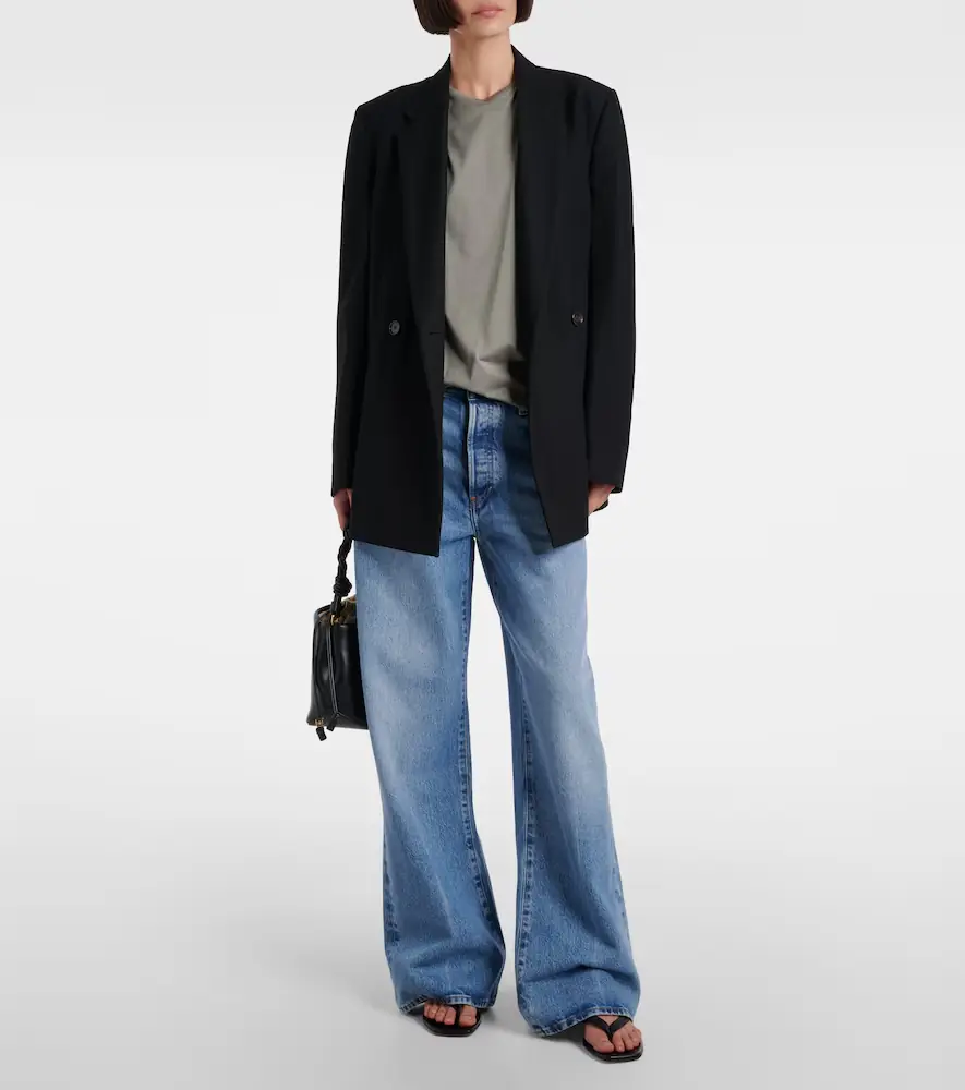 Frame Loose mid-rise wide-leg jeans | Thumbnail 6