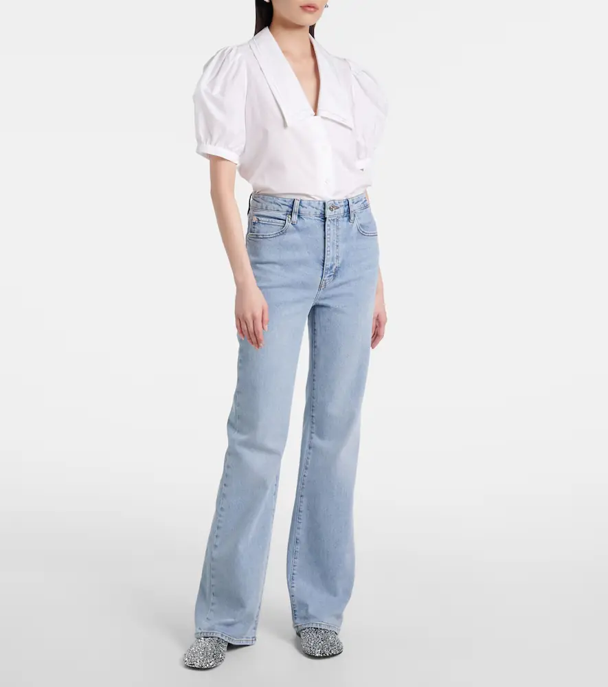 Frame Arrow high-rise bootcut jeans | Thumbnail 5
