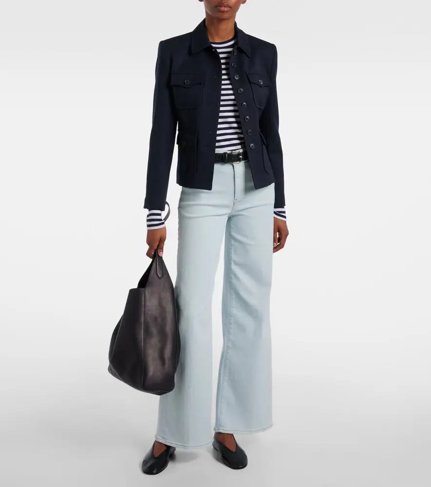 Frame Le Slim Palazzo wide-leg jeans | Thumbnail 4 Frame Le Slim Palazzo wide-leg jeans | Thumbnail 4