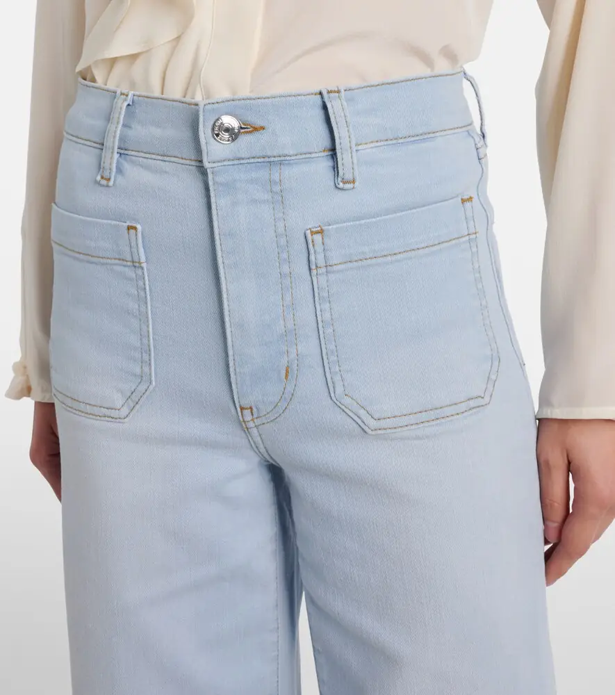 Frame Anchor high-rise wide-leg jeans | Thumbnail 3