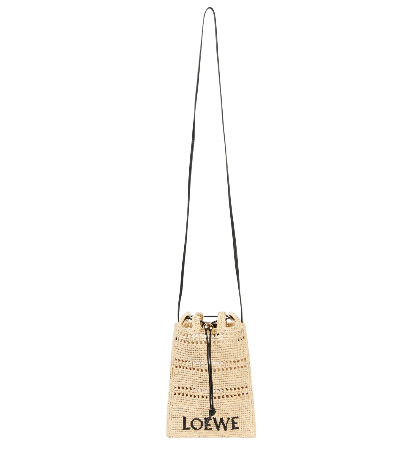 Paula's Ibiza raffia pouch with strap Paula's Ibiza raffia pouch with strap