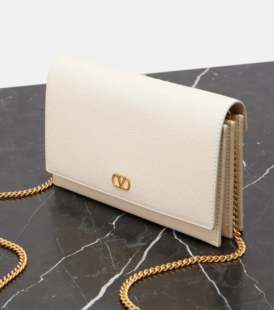 Valentino Garavani VLogo Signature Mini leather crossbody bag | Thumbnail 4 Valentino Garavani VLogo Signature Mini leather crossbody bag | Thumbnail 4