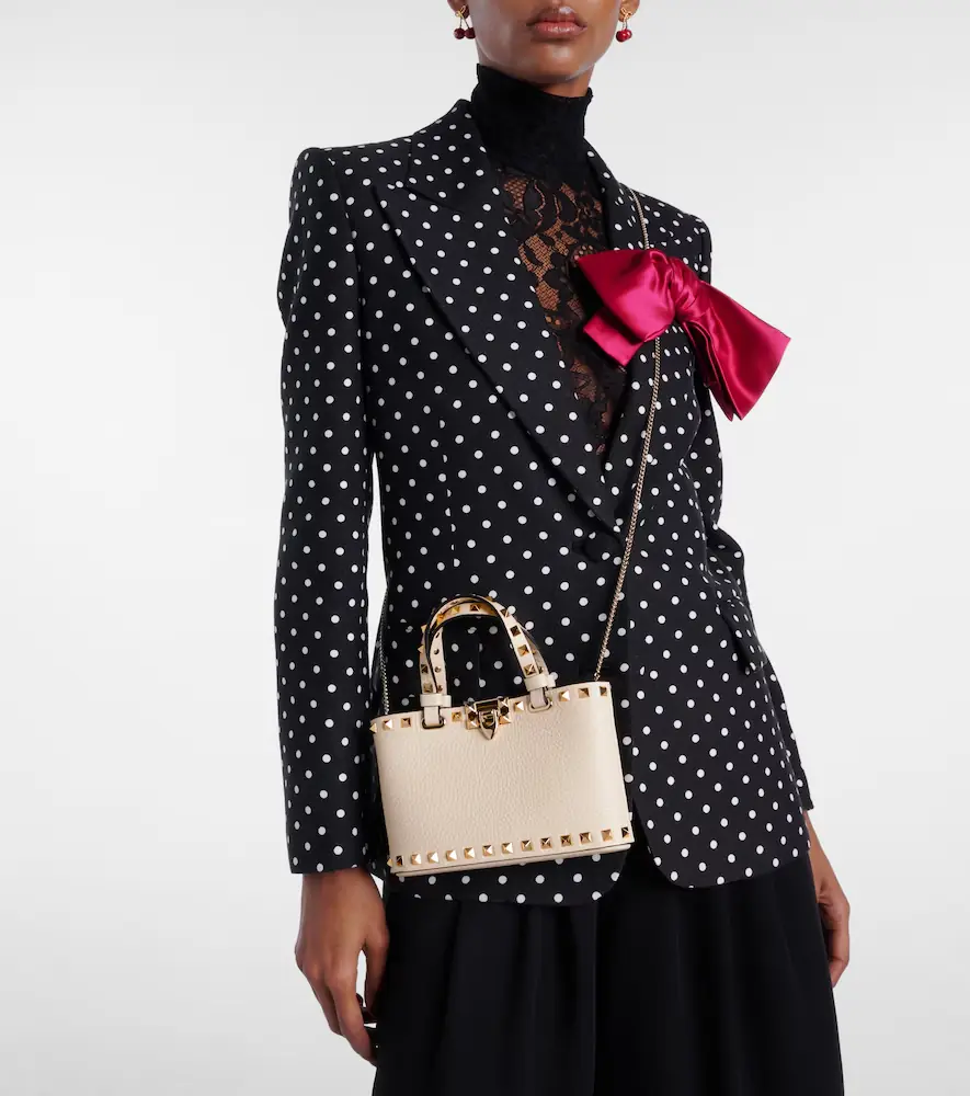 Valentino Garavani Rockstud Mini leather tote bag | Thumbnail 5 Valentino Garavani Rockstud Mini leather tote bag | Thumbnail 5