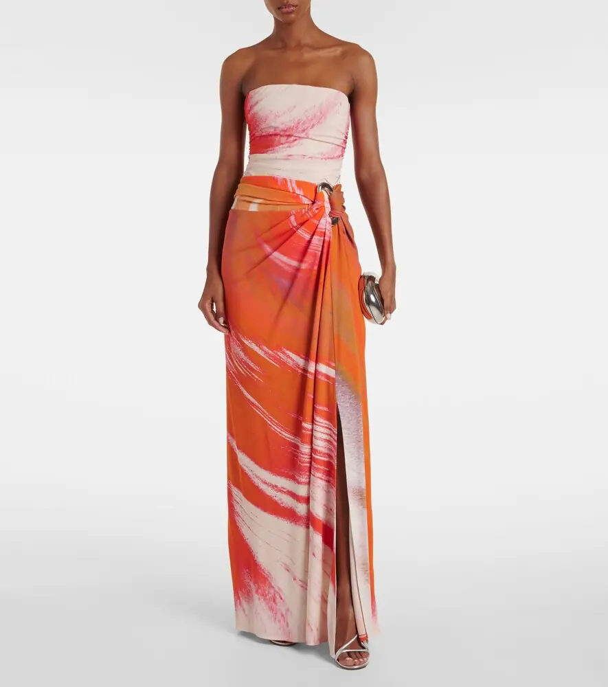 Simkhai Emma printed jersey maxi dress | Thumbnail 3