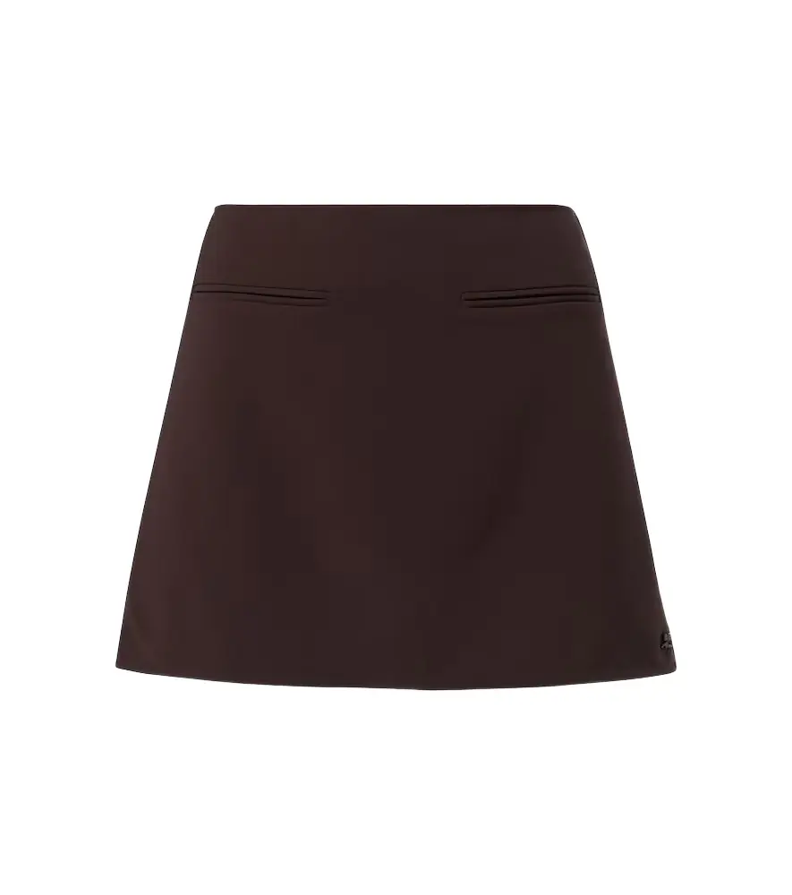 Courreges Courrèges Twill miniskirt | Image 1 Courreges Courrèges Twill miniskirt | Image 1