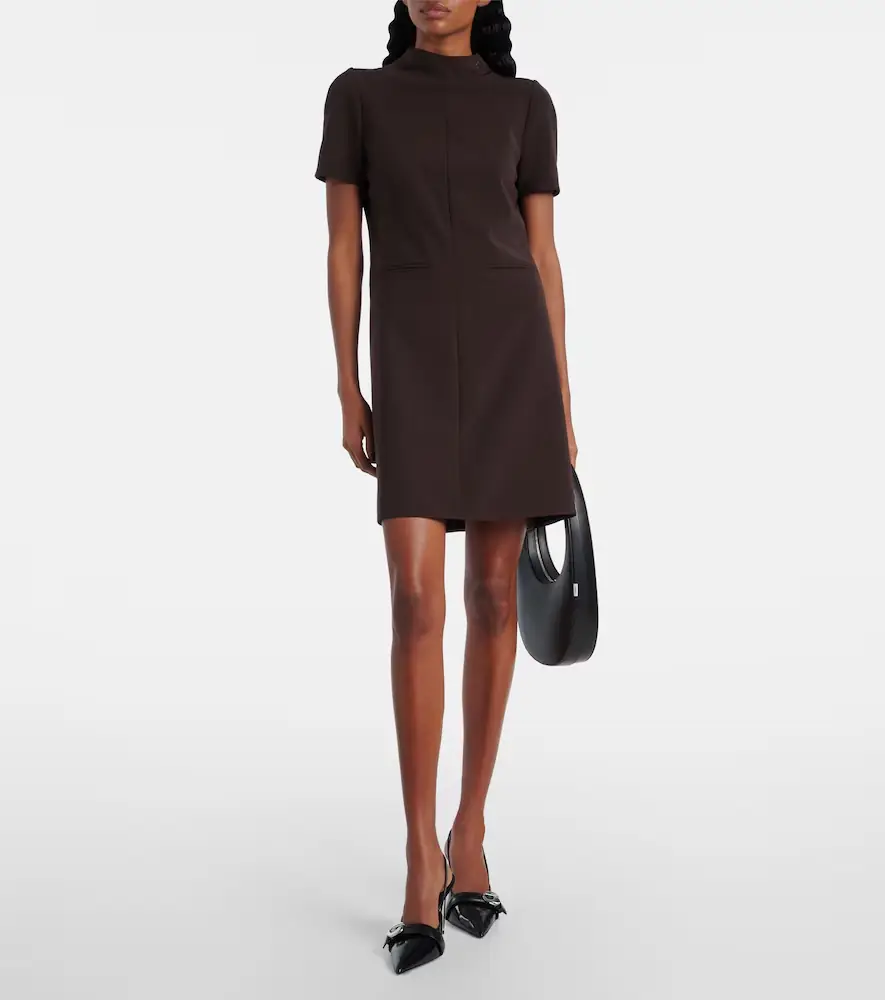 Courrèges Courrèges Twill minidress | Thumbnail 2 Courrèges Courrèges Twill minidress | Thumbnail 2