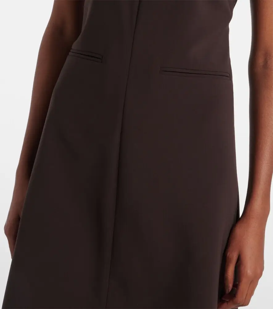 Courrèges Courrèges Twill minidress | Thumbnail 4 Courrèges Courrèges Twill minidress | Thumbnail 4