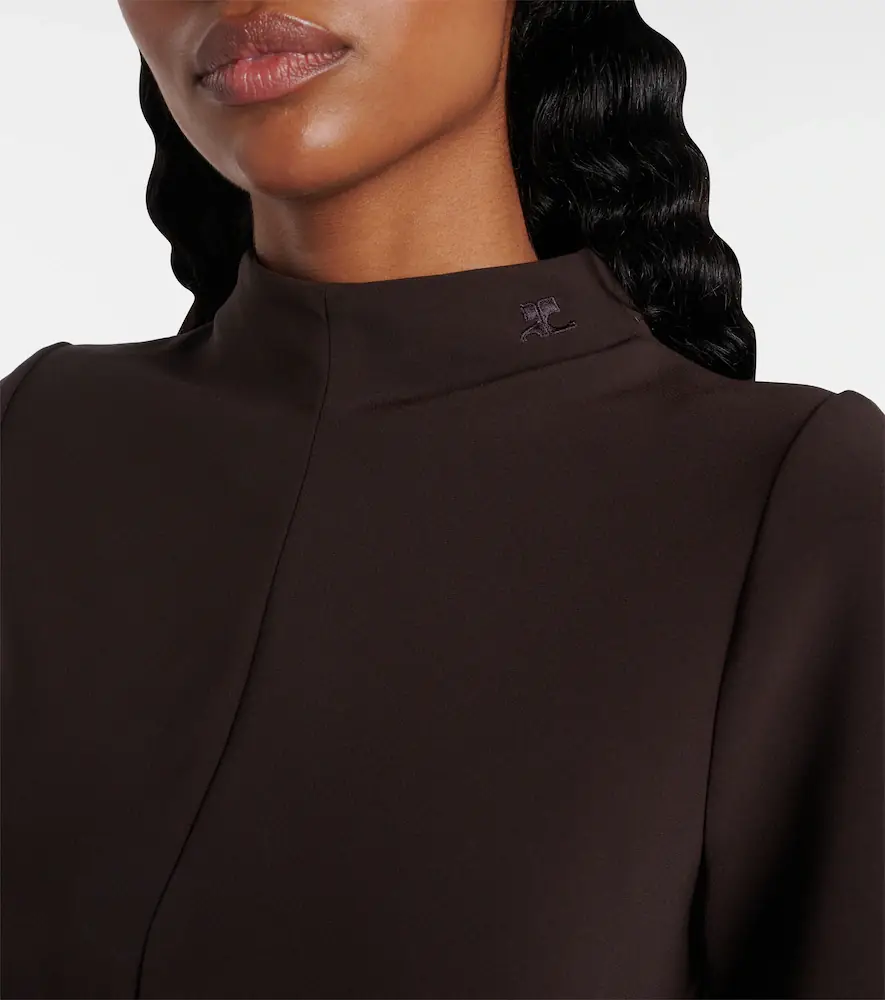 Courrèges Courrèges Twill minidress | Thumbnail 5 Courrèges Courrèges Twill minidress | Thumbnail 5