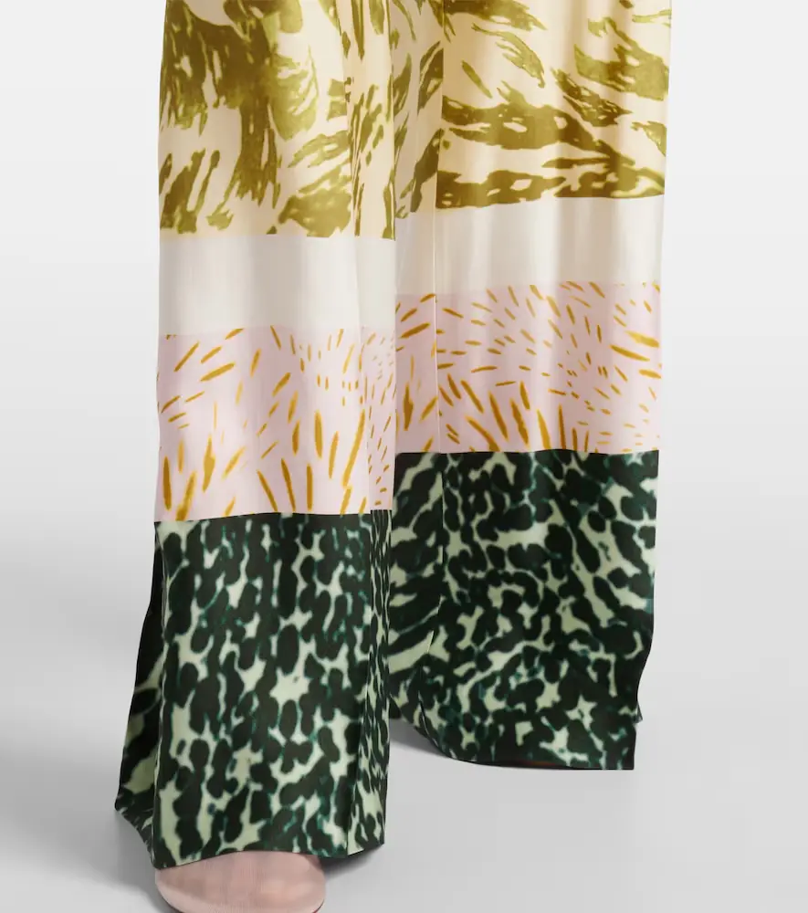 Dries Van Noten Printed wide-leg pants | Thumbnail 5