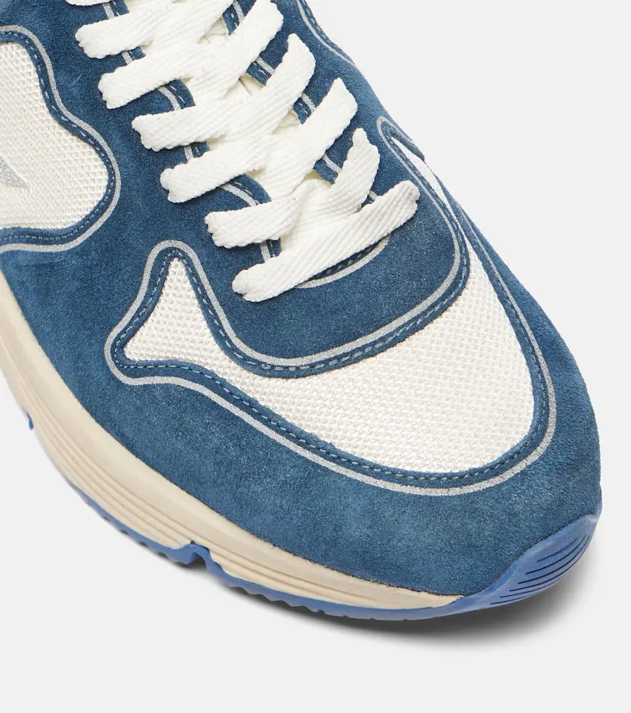 Golden Goose Running Sole suede-trimmed sneakers | Thumbnail 3 Golden Goose Running Sole suede-trimmed sneakers | Thumbnail 3