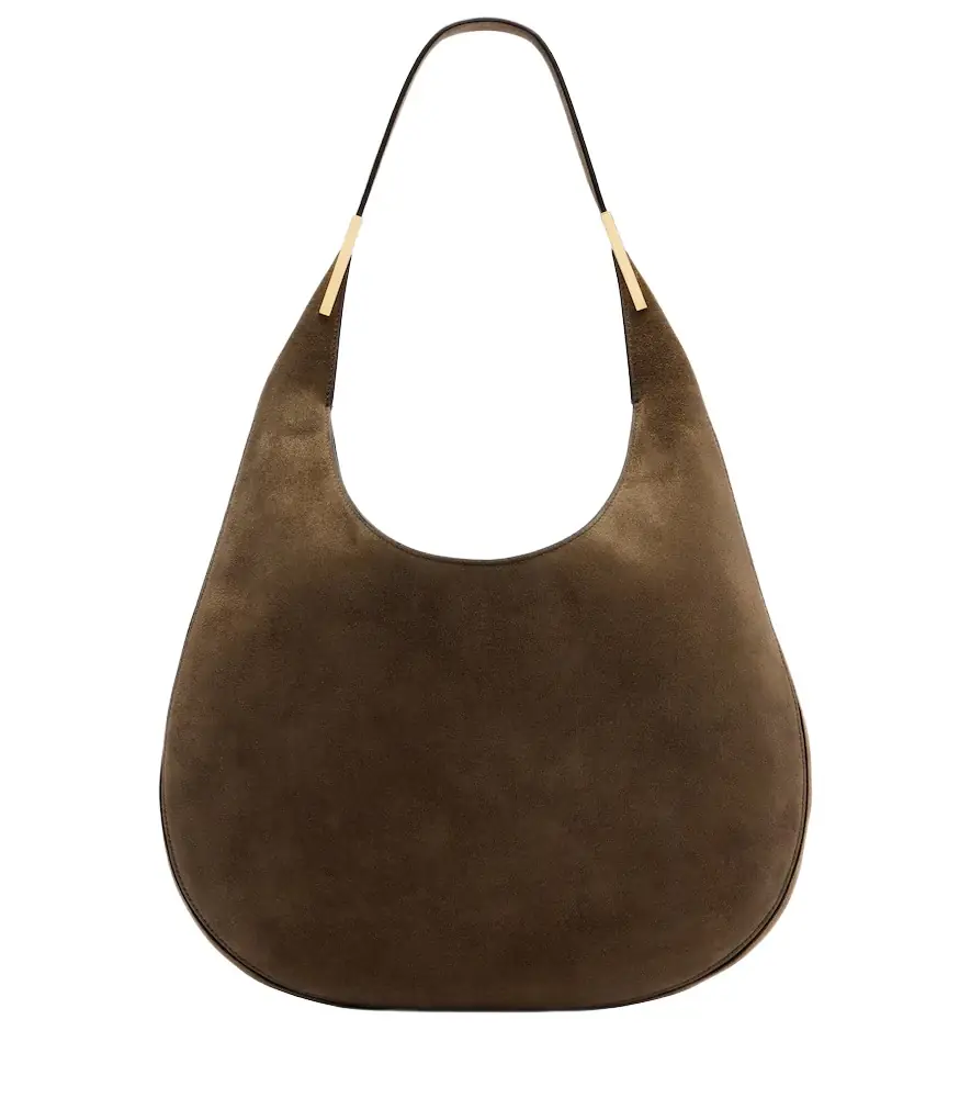 Savette Florence Medium suede shoulder bag | Image 1 Savette Florence Medium suede shoulder bag | Image 1