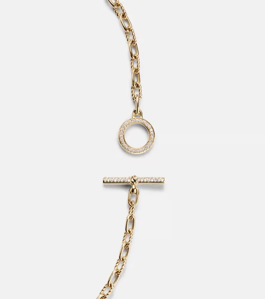 David Yurman DY Madison 18kt gold chain necklace with diamonds | Thumbnail 2 David Yurman DY Madison 18kt gold chain necklace with diamonds | Thumbnail 2