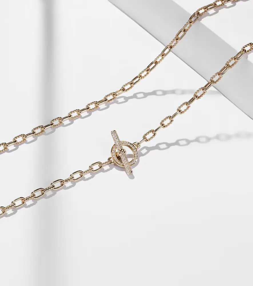 David Yurman DY Madison 18kt gold chain necklace with diamonds | Thumbnail 5 David Yurman DY Madison 18kt gold chain necklace with diamonds | Thumbnail 5