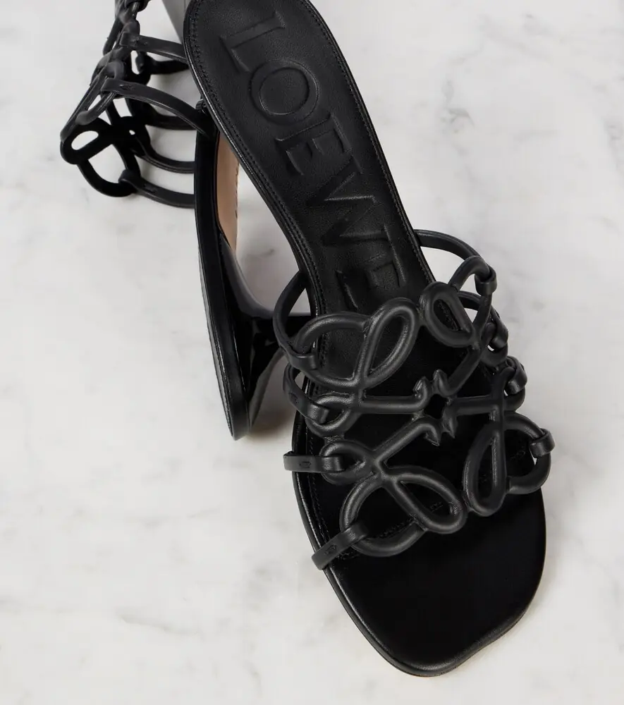 Loewe Paula's Ibiza Petal Anagram leather mules | Thumbnail 2 Loewe Paula's Ibiza Petal Anagram leather mules | Thumbnail 2