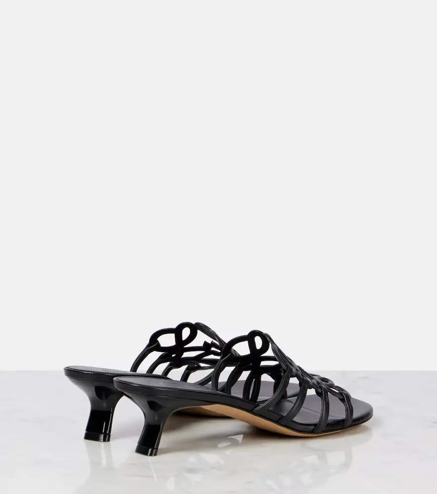 Loewe Paula's Ibiza Petal Anagram leather mules | Thumbnail 5 Loewe Paula's Ibiza Petal Anagram leather mules | Thumbnail 5