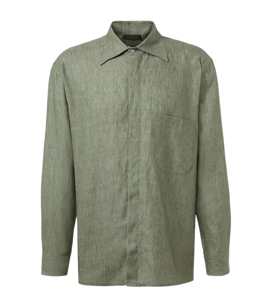 Saman Amel Resort linen shirt | Image 1 Saman Amel Resort linen shirt | Image 1