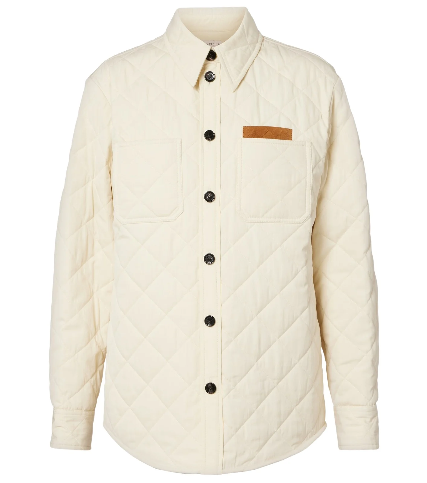 Quilted cotton-blend overshirt Quilted cotton-blend overshirt