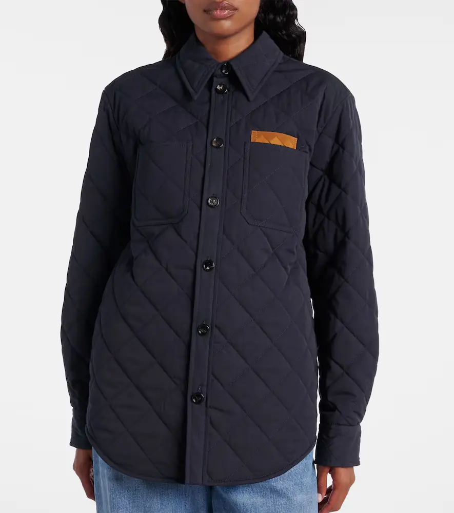 Bottega Veneta Quilted cotton-blend overshirt | Thumbnail 5 Bottega Veneta Quilted cotton-blend overshirt | Thumbnail 5