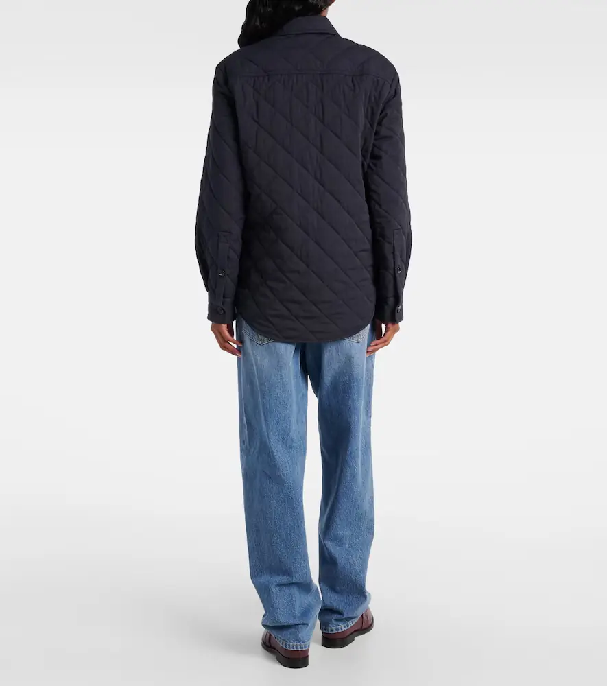 Bottega Veneta Quilted cotton-blend overshirt | Thumbnail 6 Bottega Veneta Quilted cotton-blend overshirt | Thumbnail 6