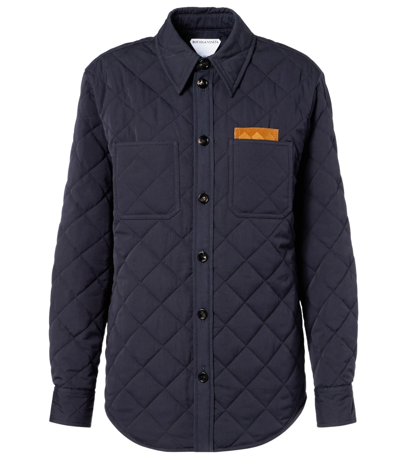 Quilted cotton-blend overshirt Quilted cotton-blend overshirt