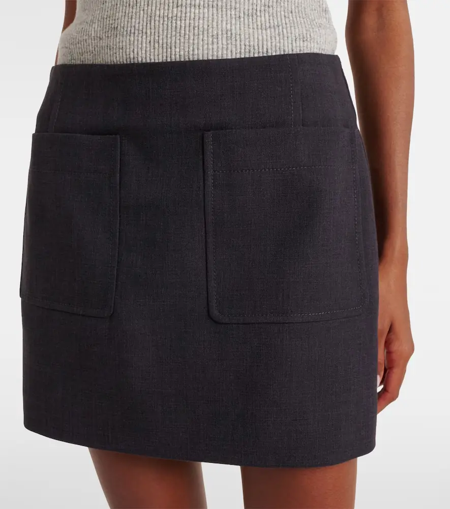 Bottega Veneta Woven miniskirt | Thumbnail 3 Bottega Veneta Woven miniskirt | Thumbnail 3