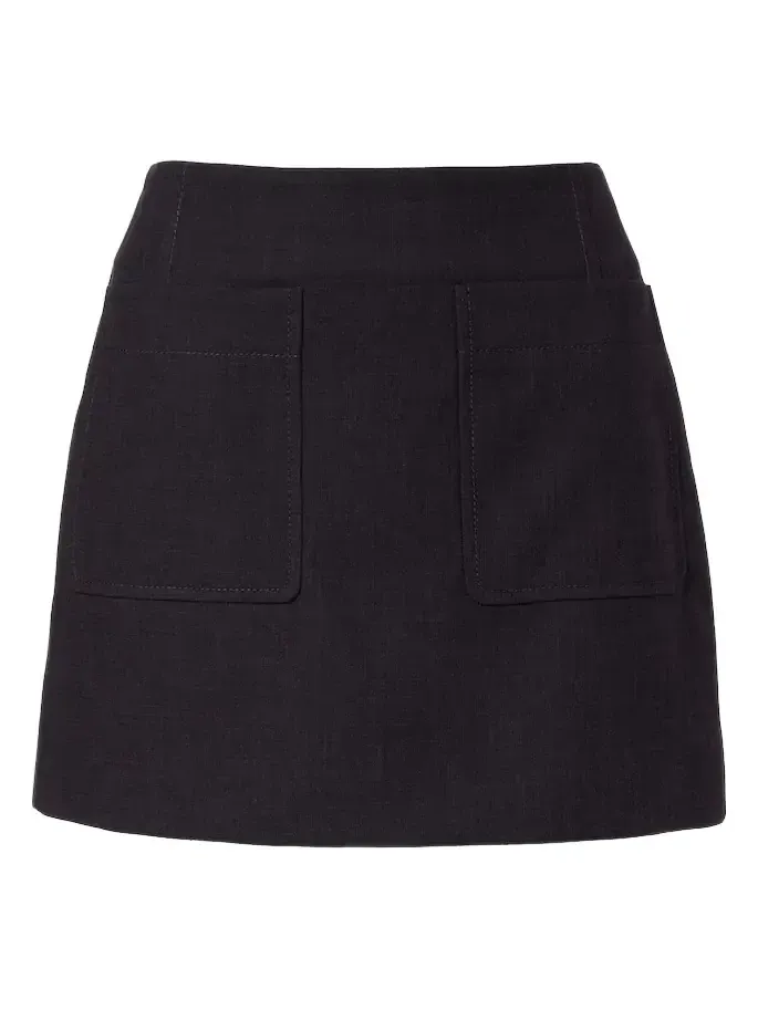 Woven miniskirt Woven miniskirt