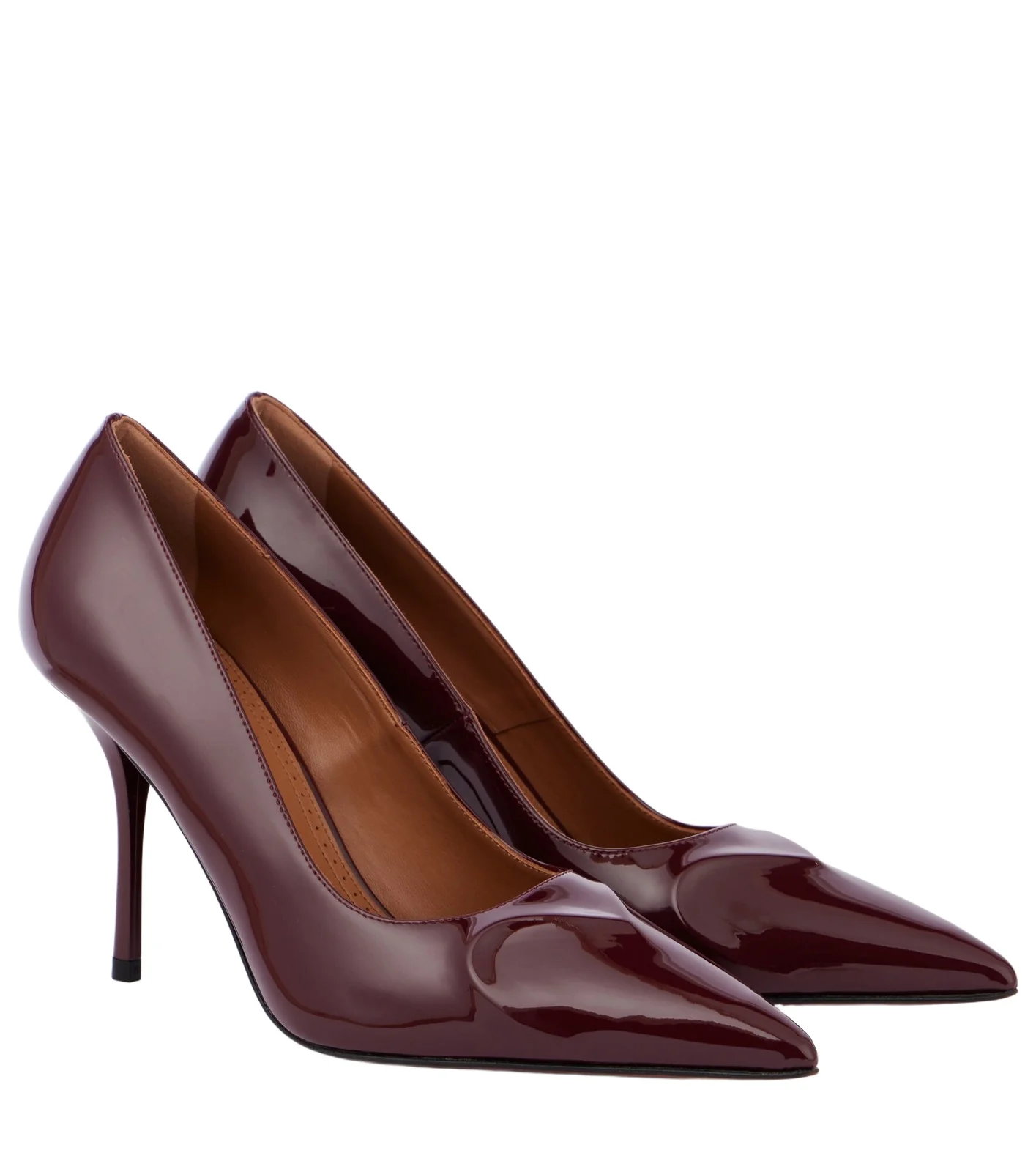 ALAÏA Le Coeur 90 patent leather pumps ALAÏA Le Coeur 90 patent leather pumps