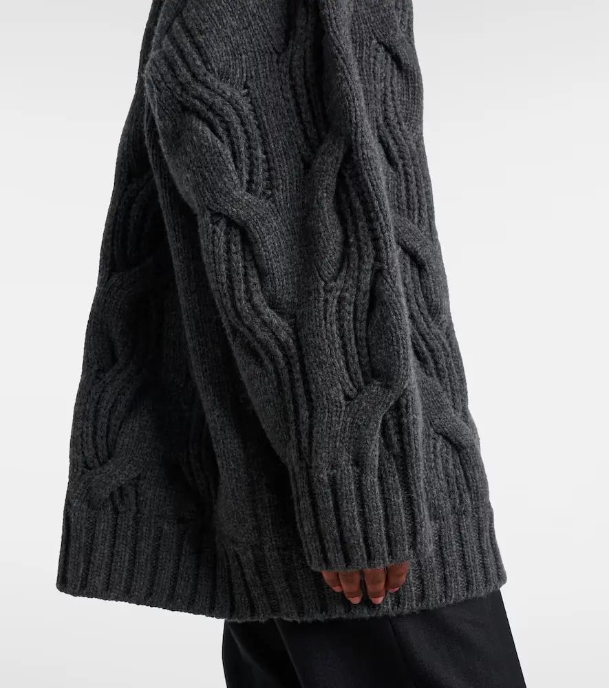 Bottega Veneta Cable-knit wool sweater | Thumbnail 2