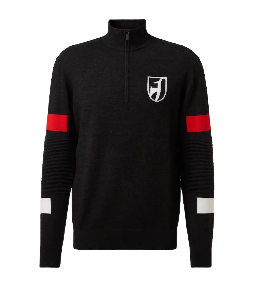 Toni Sailer Hupert wool half-zip sweater