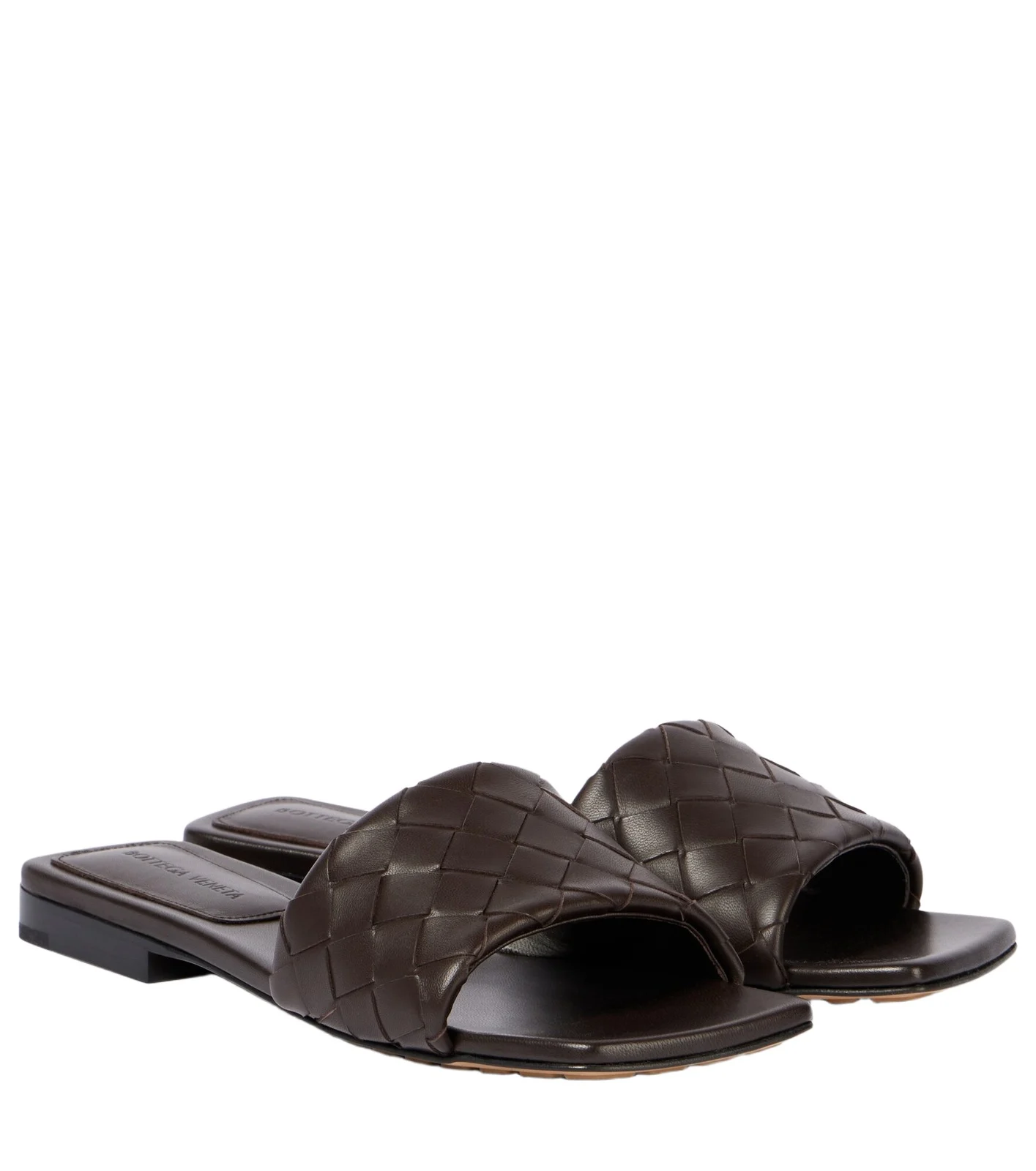 Parco Intrecciato leather mules Parco Intrecciato leather mules