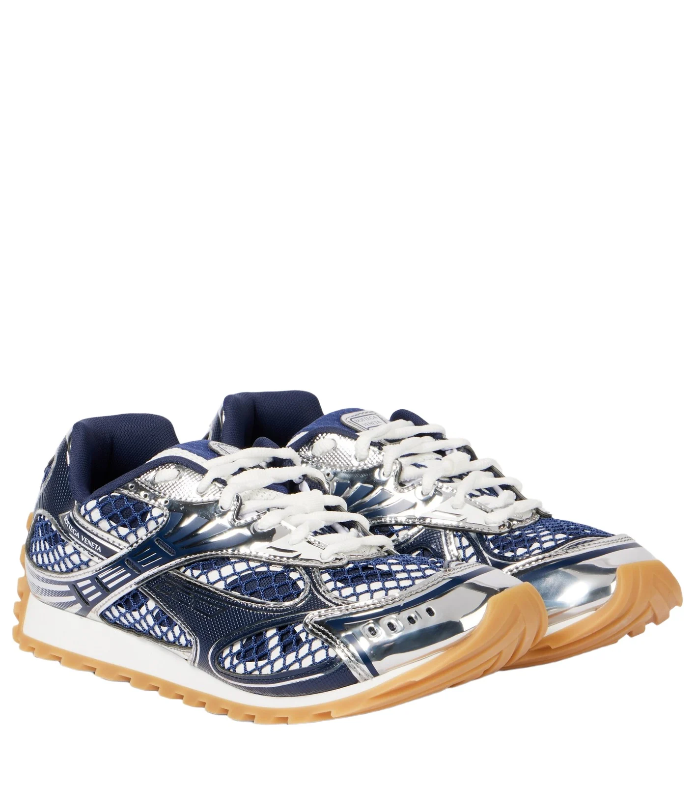 Orbit leather-trimmed sneakers Orbit leather-trimmed sneakers