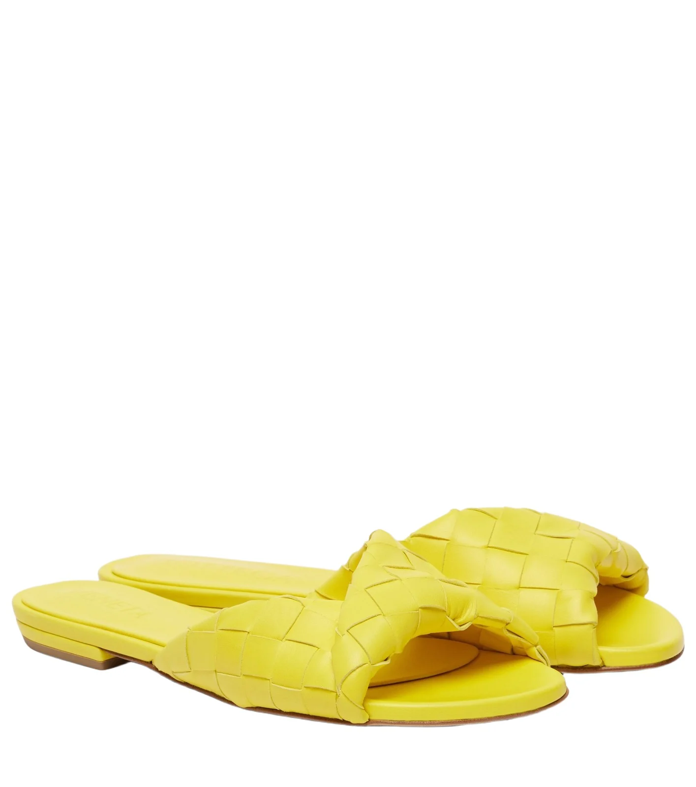Blink Intrecciato leather slides Blink Intrecciato leather slides