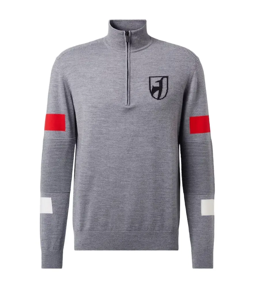 Toni Sailer Hupert wool half-zip sweater