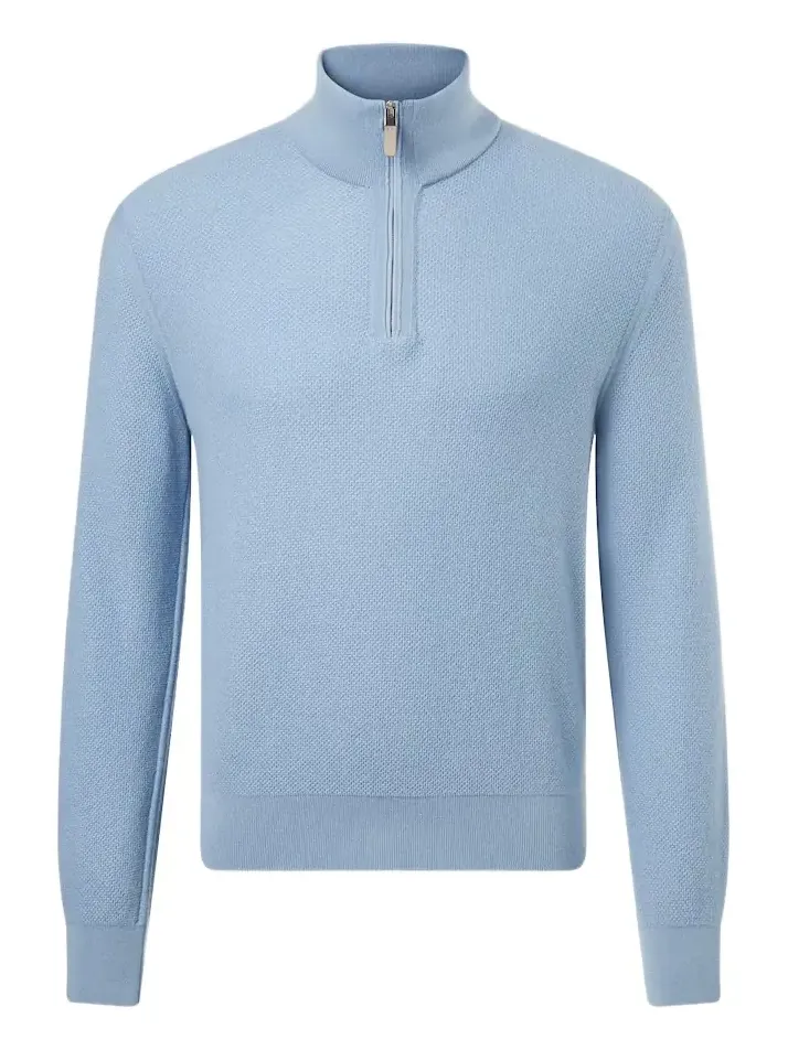 Cashmere mockneck sweater