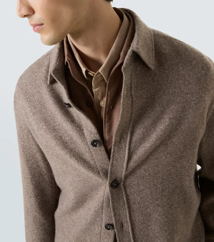 Zegna Cashmere and silk overshirt | Thumbnail 6 Zegna Cashmere and silk overshirt | Thumbnail 6