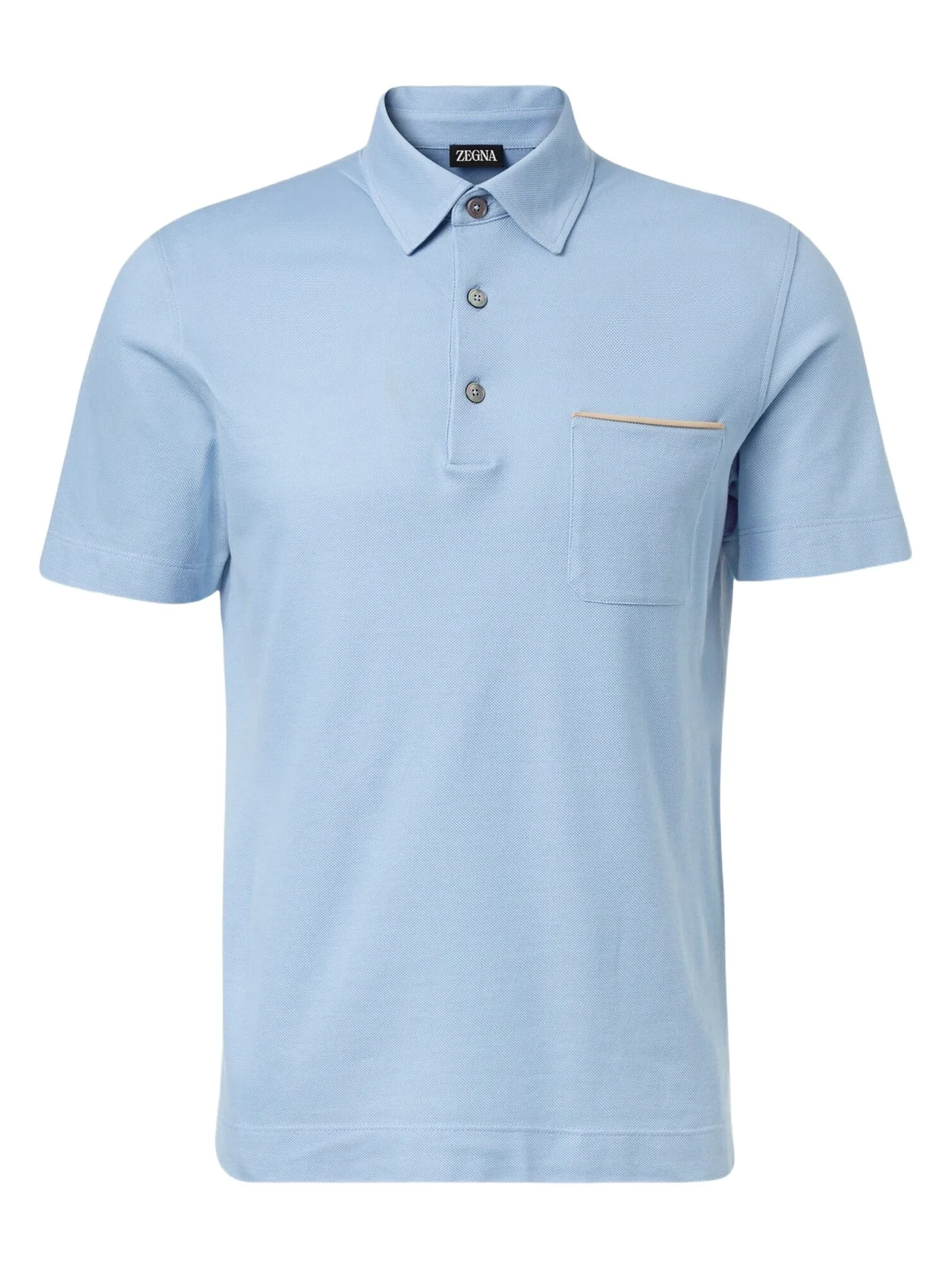 Zegna Cotton piqué polo shirt
