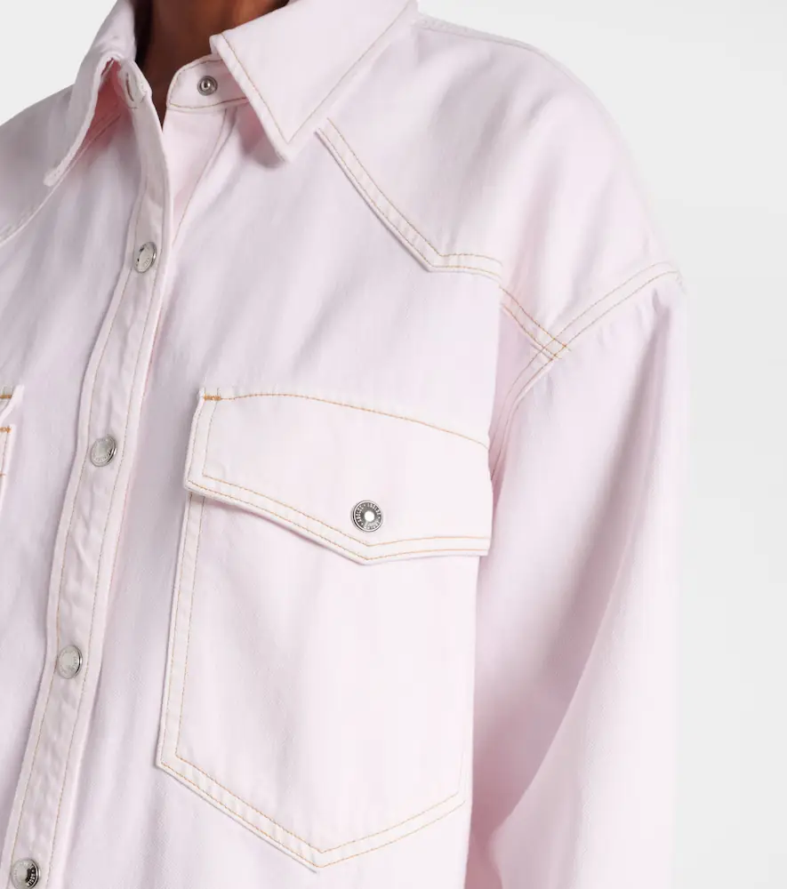 AGOLDE Lotta denim overshirt | Thumbnail 2