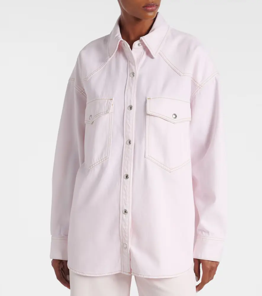 AGOLDE Lotta denim overshirt | Thumbnail 3
