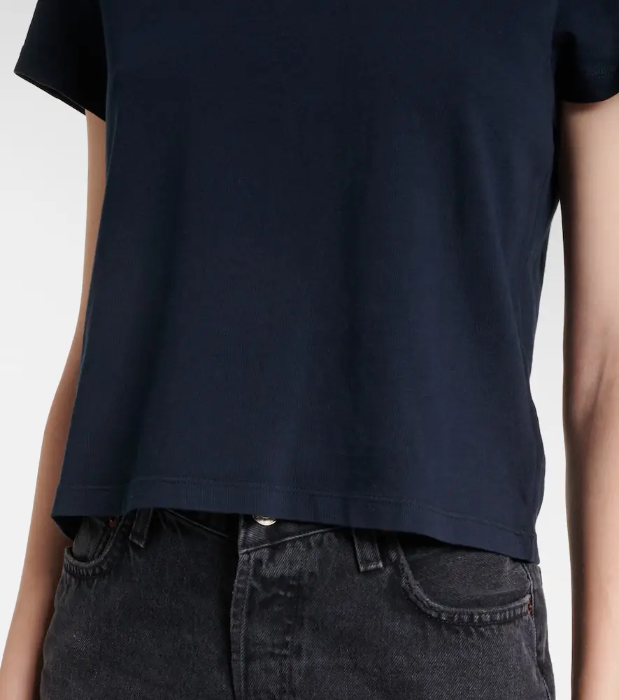 AGOLDE Adine Shrunken cotton jersey T-shirt | Thumbnail 4