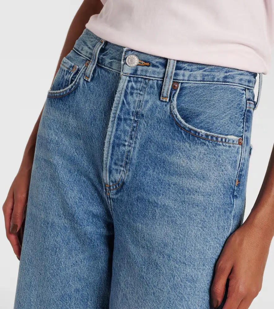 AGOLDE Ren high-rise wide-leg jeans | Thumbnail 3