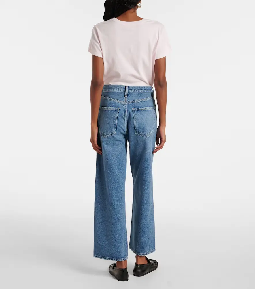 AGOLDE Ren high-rise wide-leg jeans | Thumbnail 6