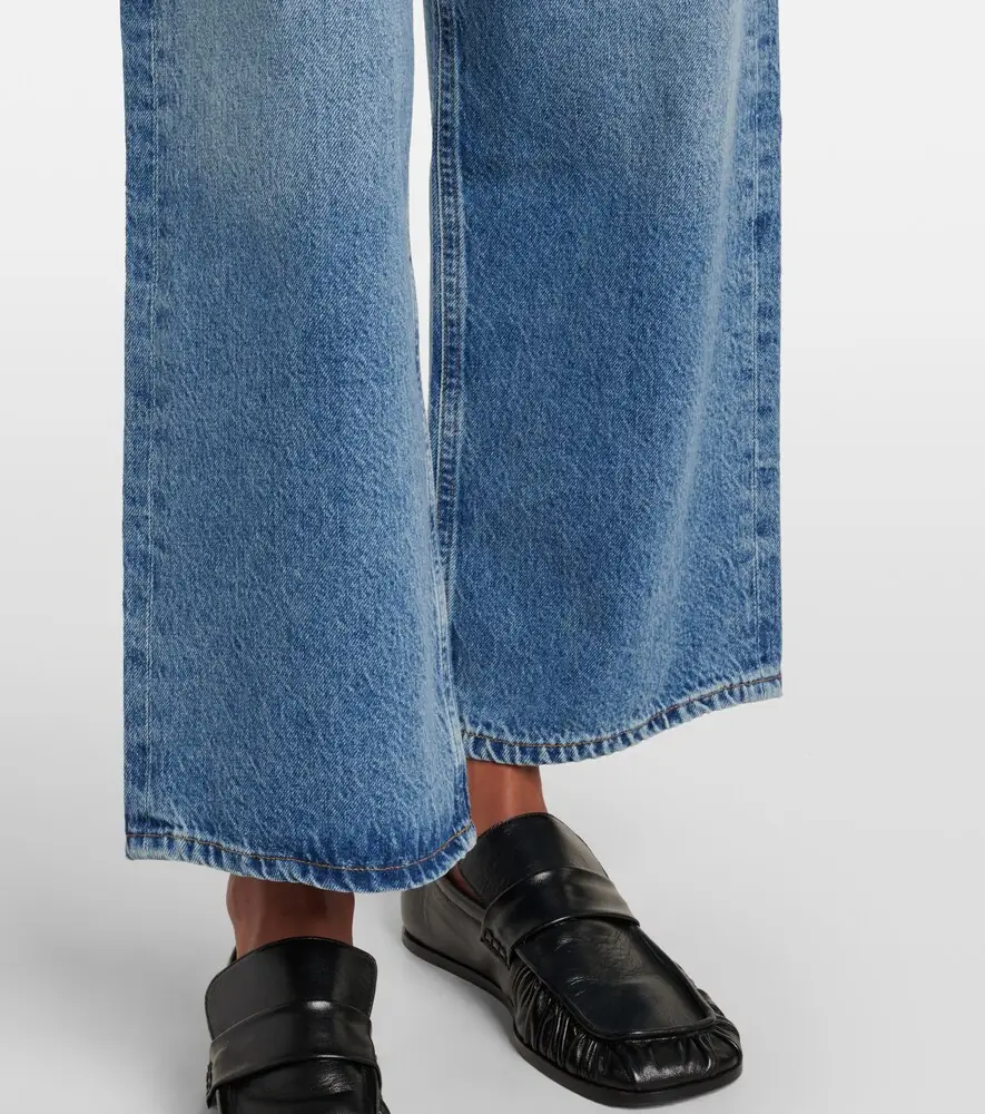 AGOLDE Ren high-rise wide-leg jeans | Thumbnail 7