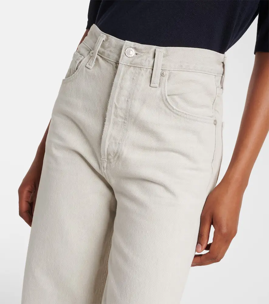 AGOLDE Ren high-rise wide-leg jeans | Thumbnail 3