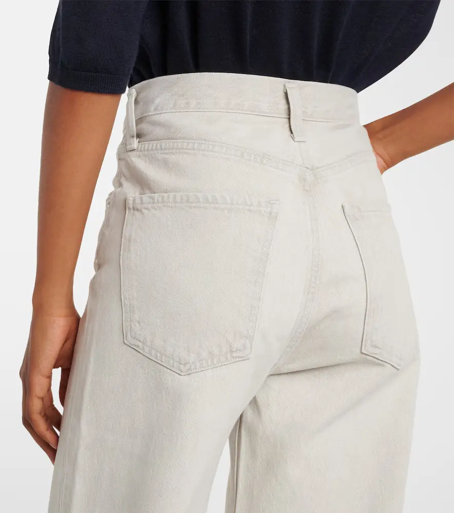 AGOLDE Ren high-rise wide-leg jeans | Thumbnail 4