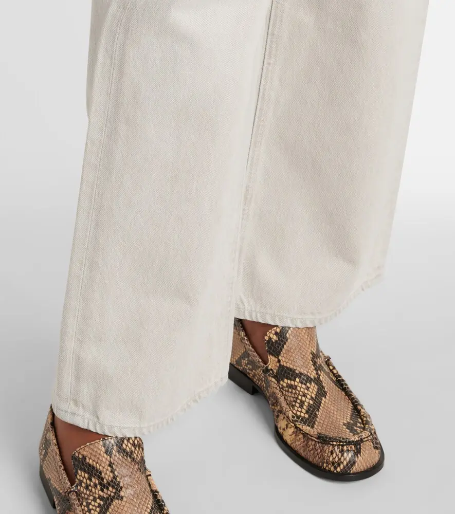 AGOLDE Ren high-rise wide-leg jeans | Thumbnail 6