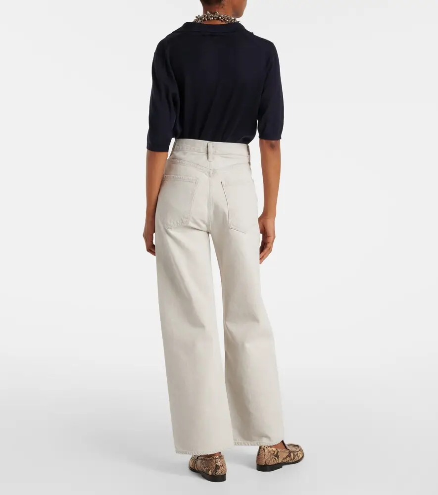 AGOLDE Ren high-rise wide-leg jeans | Thumbnail 7