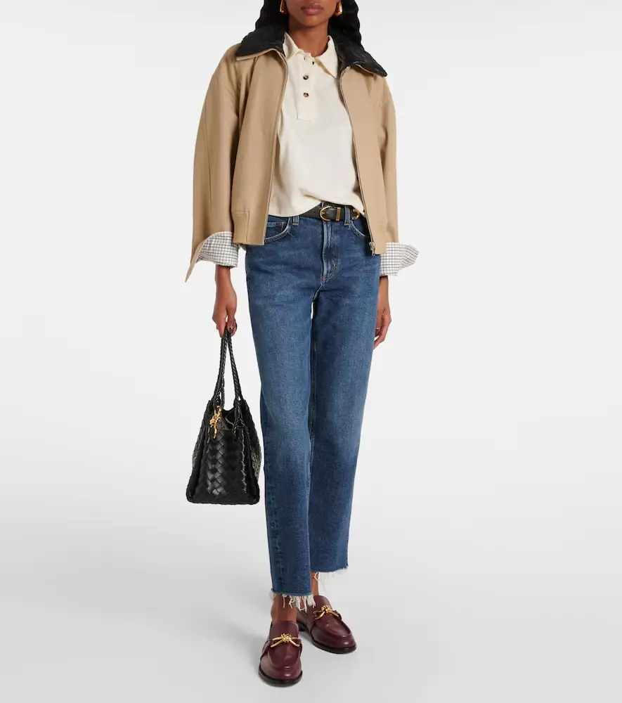 AGOLDE Valen mid-rise straight jeans | Thumbnail 3