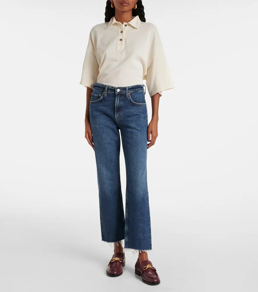 AGOLDE Valen mid-rise straight jeans | Thumbnail 5